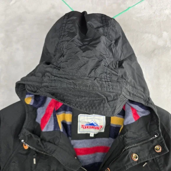 Penfield Kasson Jacket Men Medium Black Mountain Parka Field Utility 60/40 Lined - Picture 4 of 11